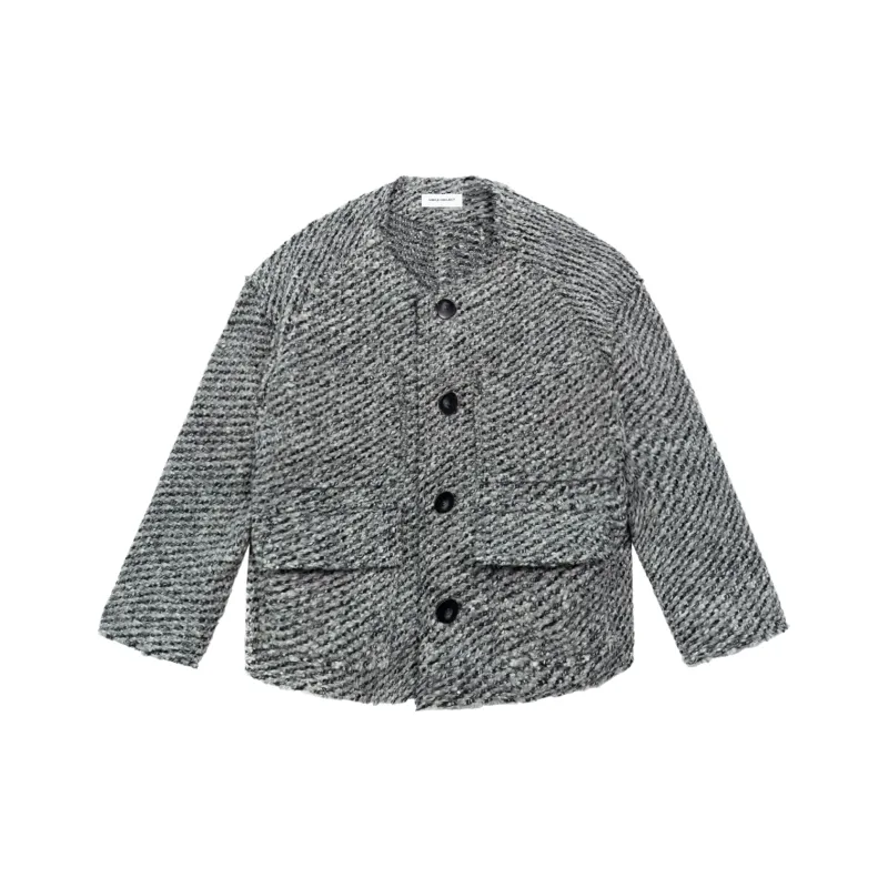 SIMPLE PROJECT Jacket Unisex Gray-0
