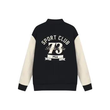 FILA Baseball Jacket Coat Men's Legend Blue