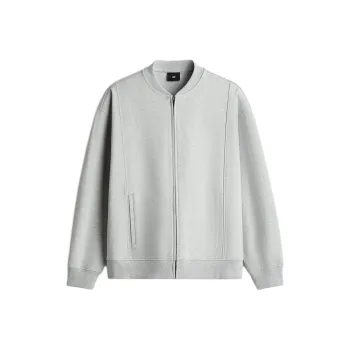 H&M New Year Jackets Men Mixed Gray