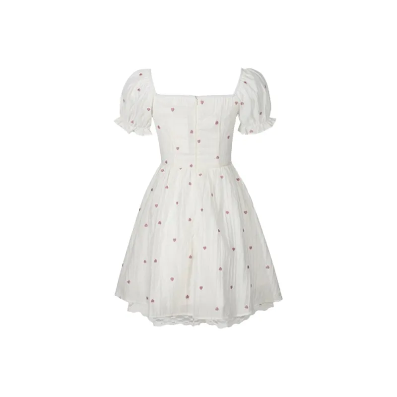 7 SEVFUN Short Sleeved Dress Women's Pink-1