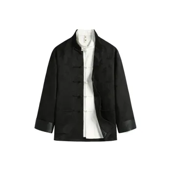 XUANSHENG Jackets Coats Men's Black