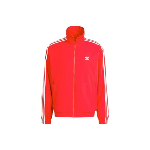 adidas originals Adicolor Woven Firebird Track Top Red