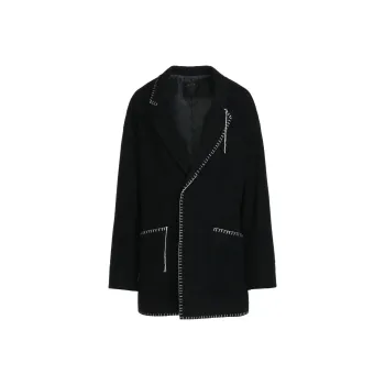 Yohji Yamamoto S'YTE FW23 Jackets Coats Unisex Black