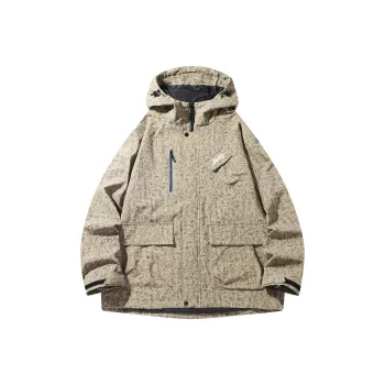 Jeep Windproof Waterproof Breathable Cold Resistant Rainproof Windbreaker Jacket Unisex