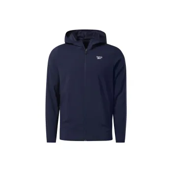 Reebok TRAINING ESSENTIALS WOVEN Jackets Coats Men's Marine Blue