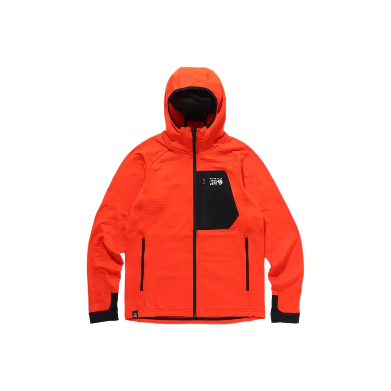 MOUNTAIN HARDWEAR Polartec Power Grid Jacket Men's State Orange-0