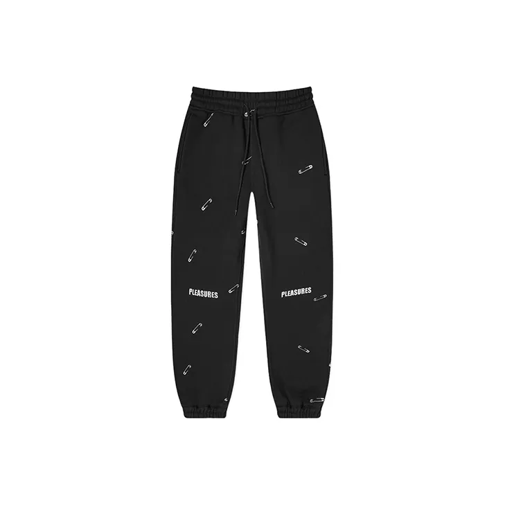 PLEASURES Safety Embroidered Sweat Pant-0