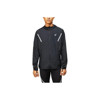 Asics Lite-Show Jacket Solid Jackets Coats Men's Black