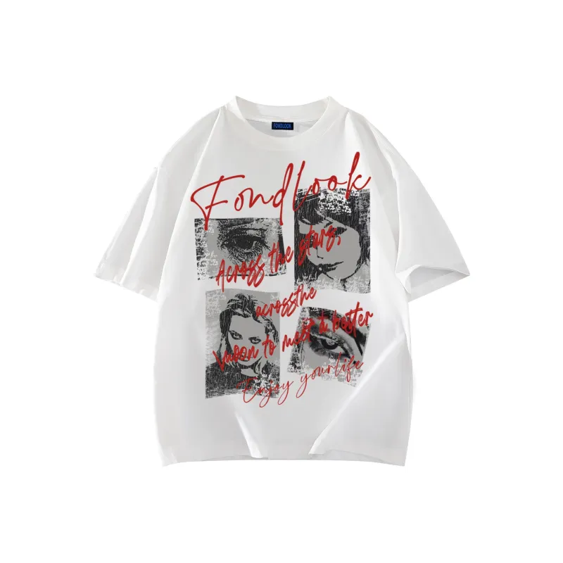 FONDLOOK T Shirts Unisex-4