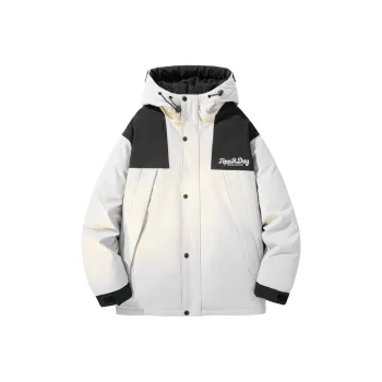 TEPOR Down Jacket Unisex Light Gray