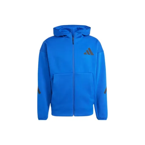 Adidas Free Shipping With AdiClub Z.N.E. Full Zip Hooded Track Jacket