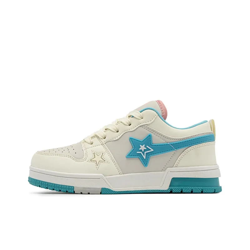 Snow Know The Answer SKTA Anti Slip And Wear Resistant Breathable Low Top Couple Skateboard Shoes Unisex-6