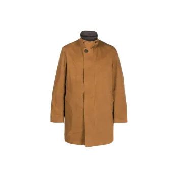 Mackintosh Norfolk Single breasted Cotton Coat