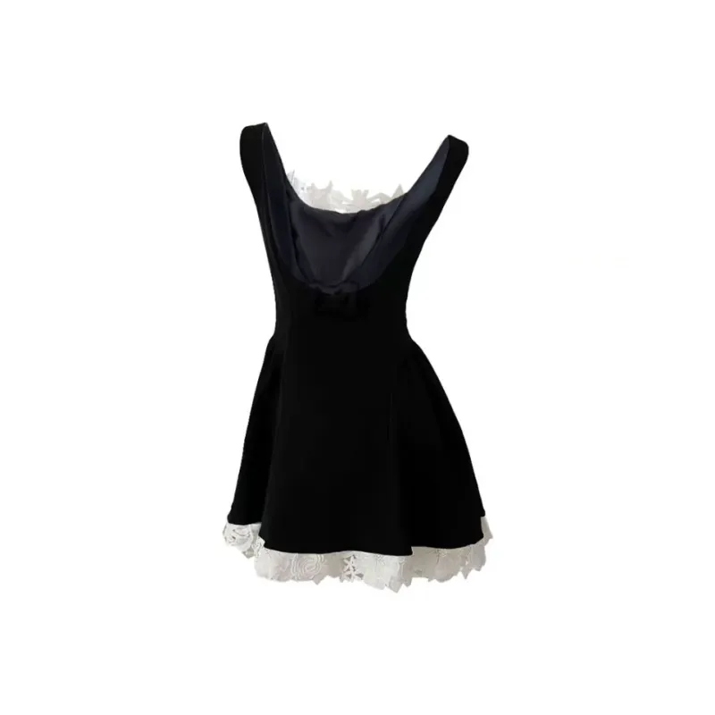 PUREIDOL Slip Dress Women's Black-1