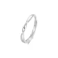 Mobius Loop Single Ring Men's[Sterling Silver 999]