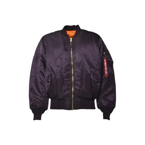 Fingercroxx X Alpha Industries Alpha Industries X Fingercroxx Jackets Unisexs Coats Unisex Purple