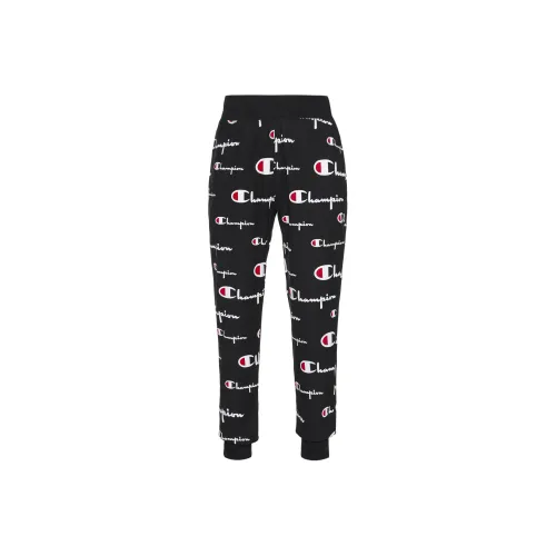 Champion Sports Pants US Version Unisex Black