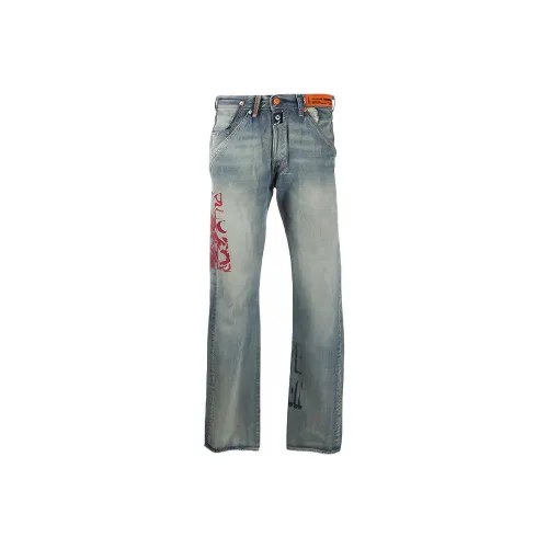 HERON PRESTON X Levi's 501 Concrete Jungle Jeans