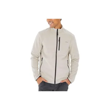 DECATHLON MH500 QUECHUA Velvet feel Coat Men's Moonlight Beige