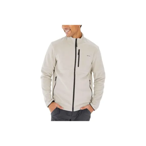 DECATHLON MH500 QUECHUA Velvet feel Coat Men's Moonlight Beige