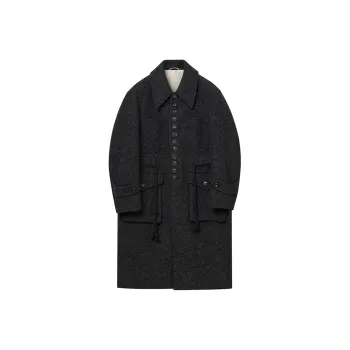 J.D.V Coats Men Dark Gray