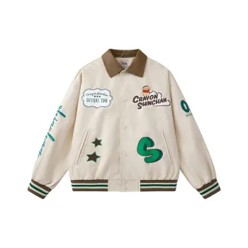 SHINCHAN Baseball Jacket Coat Unisex