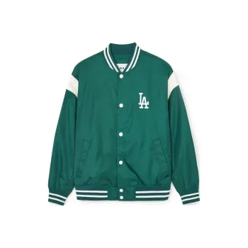 MLB SS24 Los Angeles Dodgers Baseball Jacket Unisex Green
