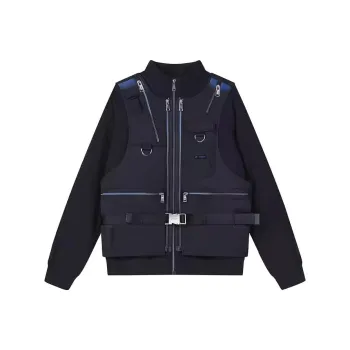 FILA FUSION x TEAM WANG Jackets Coats Unisex Jet Black