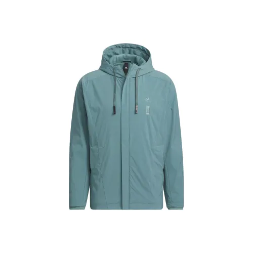 Adidas Wuji Series Wuji running Woven Jacket Jackets Coats Men's Mist Emerald