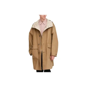 UNIQLO Coats Men 34 Camel