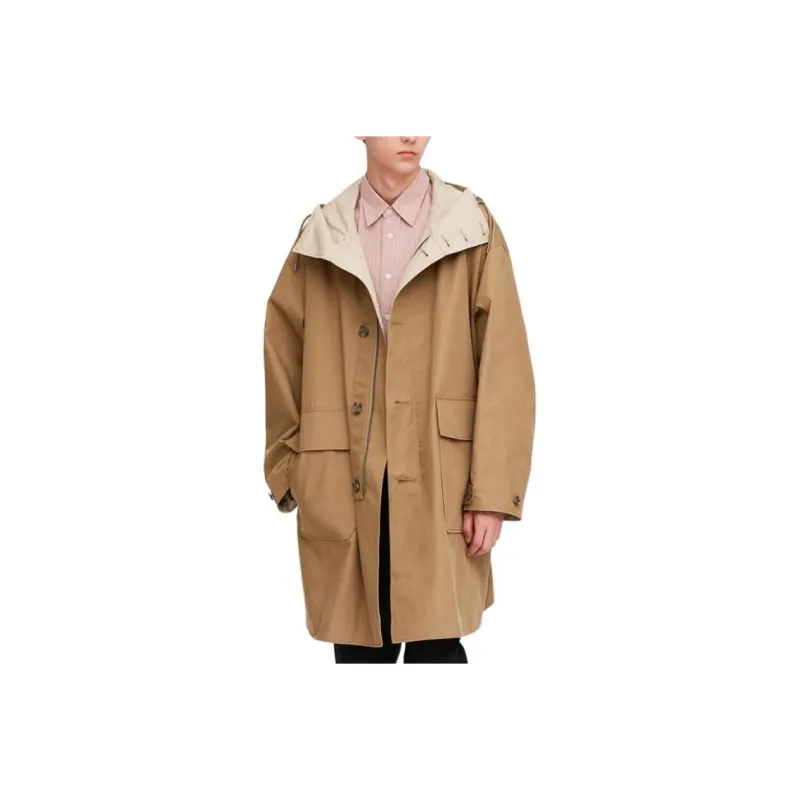 UNIQLO Coats Men 34 Camel-0