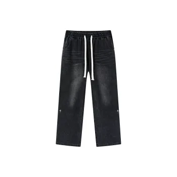 PASET Jeans Unisex Washable Smoke Gray