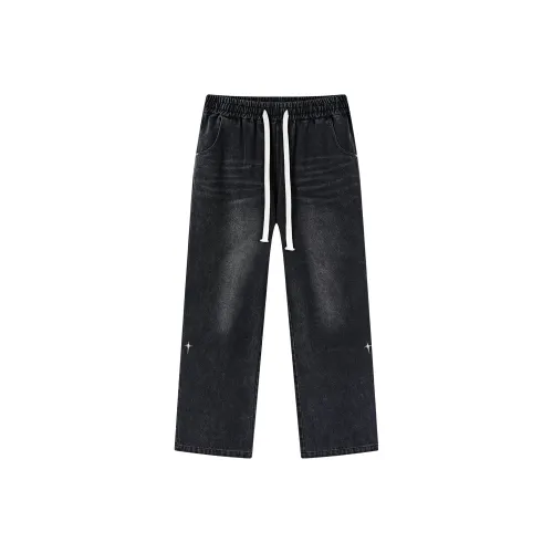 PASET Jeans Unisex Washable Smoke Gray