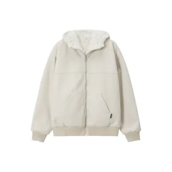 UNVESNO Jackets Unisex Coconut Milk White