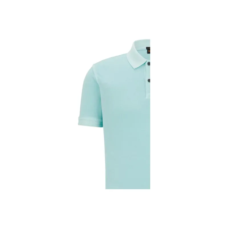 HUGO BOSS SS23 Polo Shirt Men's Blue Green-3