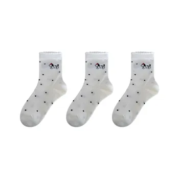 Moremoli Mid Calf Socks Women's 3 Pack