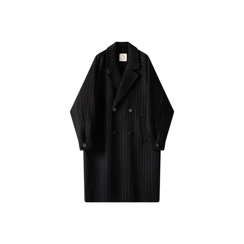 WILLIAM FOX&SONS Coats Unisex Orange Stripes-0