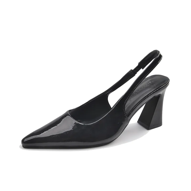 CZRSK Chunky Heel High Heels Women's-8