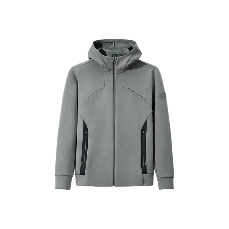 Anta Variety Training Collection Jackets Coats Men's Silent Gray-0