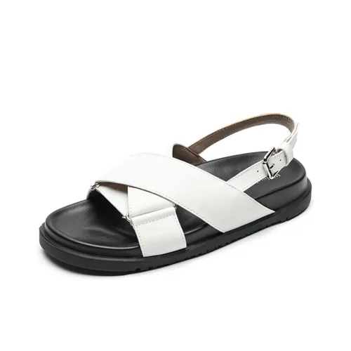 City Camel One Strap Sandals Women's