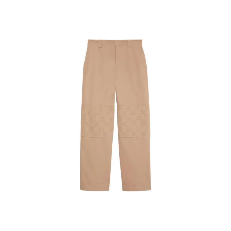 GUCCI Gg Detailed Denim Pants-0