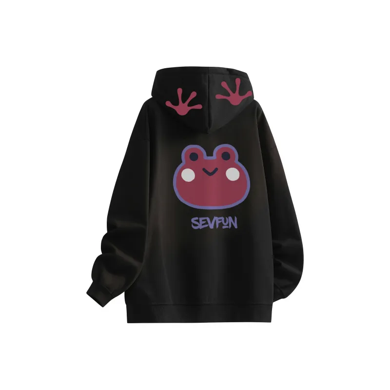 7 SEVFUN Sweatshirt Unisex Navy Blue-10
