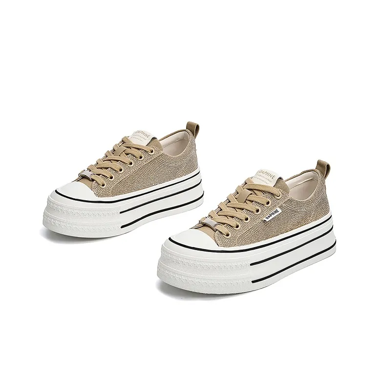 DAPHNE Anti Slip Wear Resistant Low Top Skateboard Shoes Women's-10