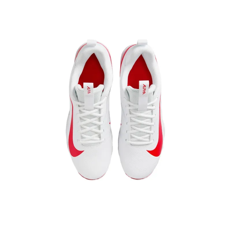 Nike Alpha Menace 4 Shark White University Red Photon Dust-3