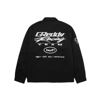 HUF GREDDY Collaboration Jackets Unisex Black