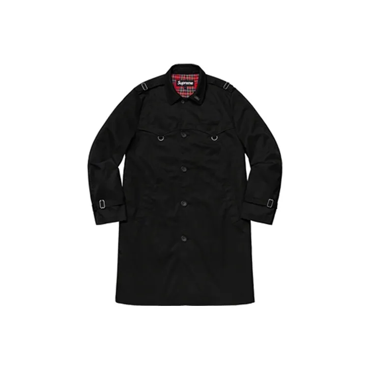 Supreme D Ring Trench Coat-0