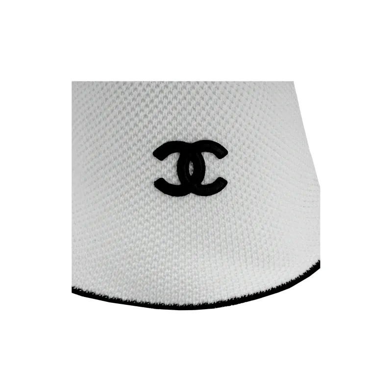 CHANEL Bucket Hats Women's White-4