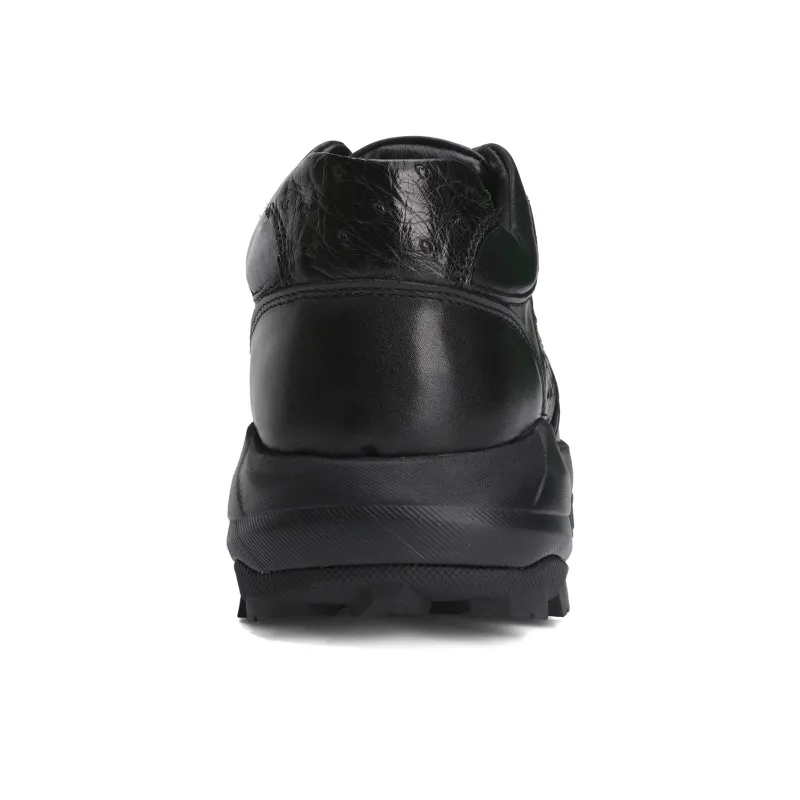 BEN SHERMAN Slip Resistant Low Top Casual Shoes Men's Black-4