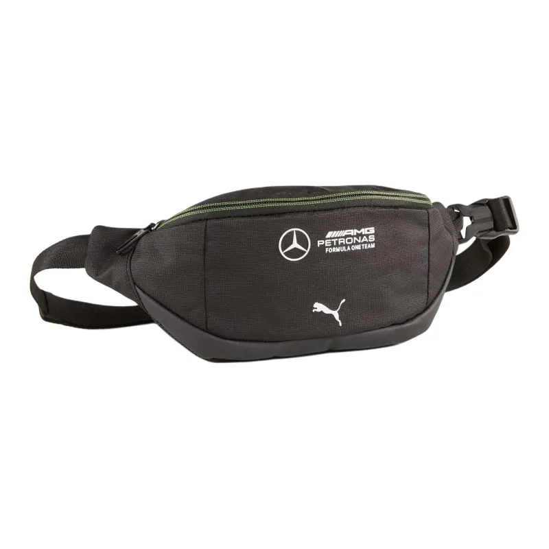 PUMA Mercedes Amg Polyester Fanny Pack Unisex Black-0