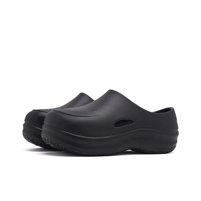 UNCLEWEN EVA Abrasion Resistant Slip Resistant Closed Toe Slippers Women's-18